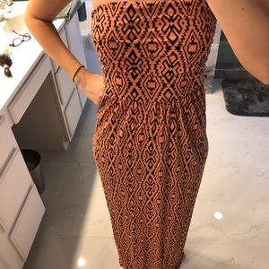 Cute tribal maxi dress